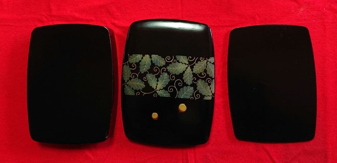 金蒔絵 硯箱、書簡箱