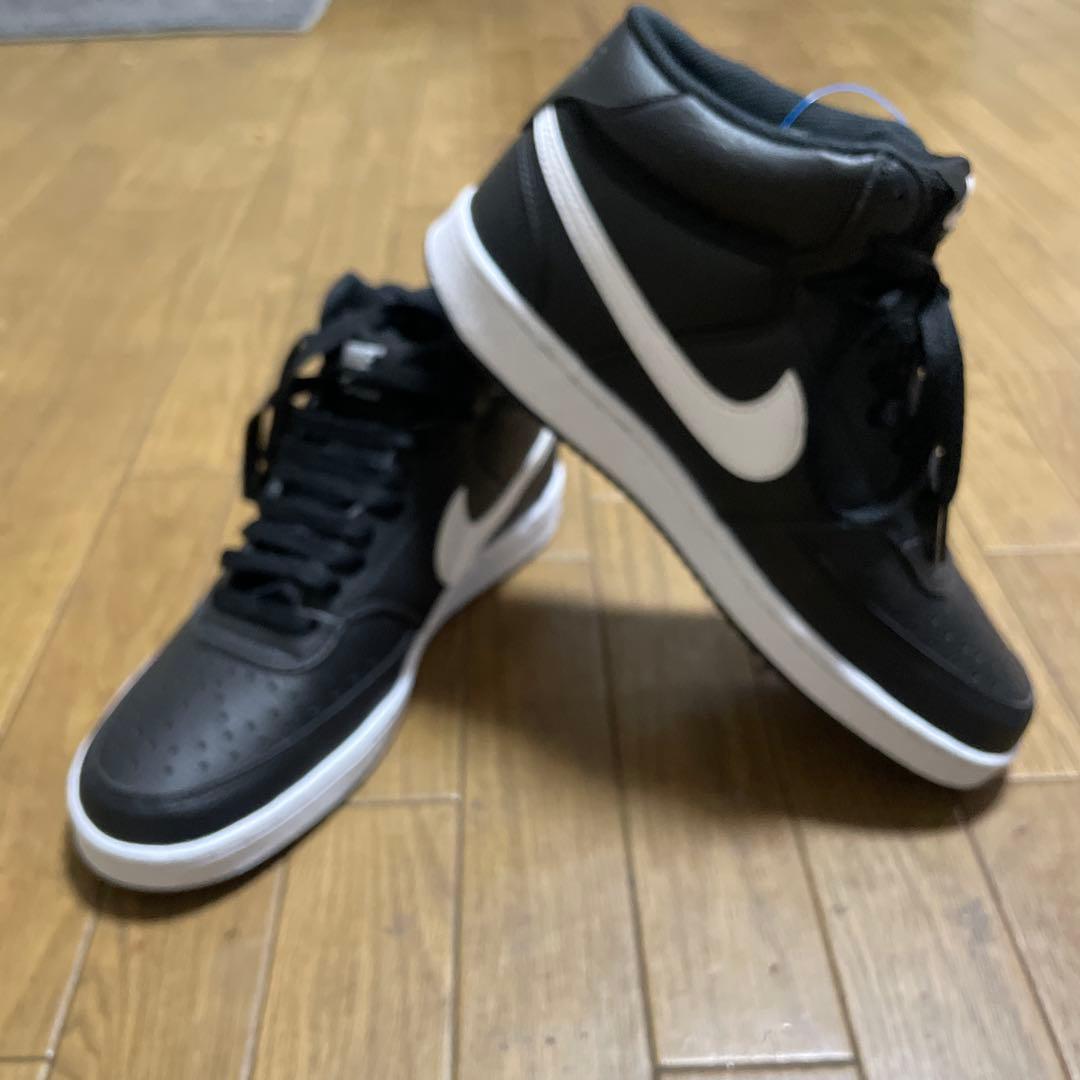 Nike ブラック ハイカットシューズ 26.5