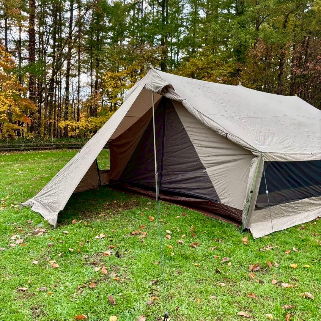 美品 レア 希少 スノーピンク グランベルクL 付属品は新品 大型幕 シェルター