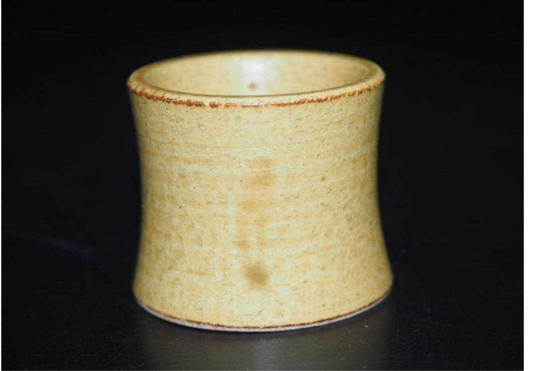 送料無料　『角萬』銘　手描き青華煎茶器11点セット　茶道具