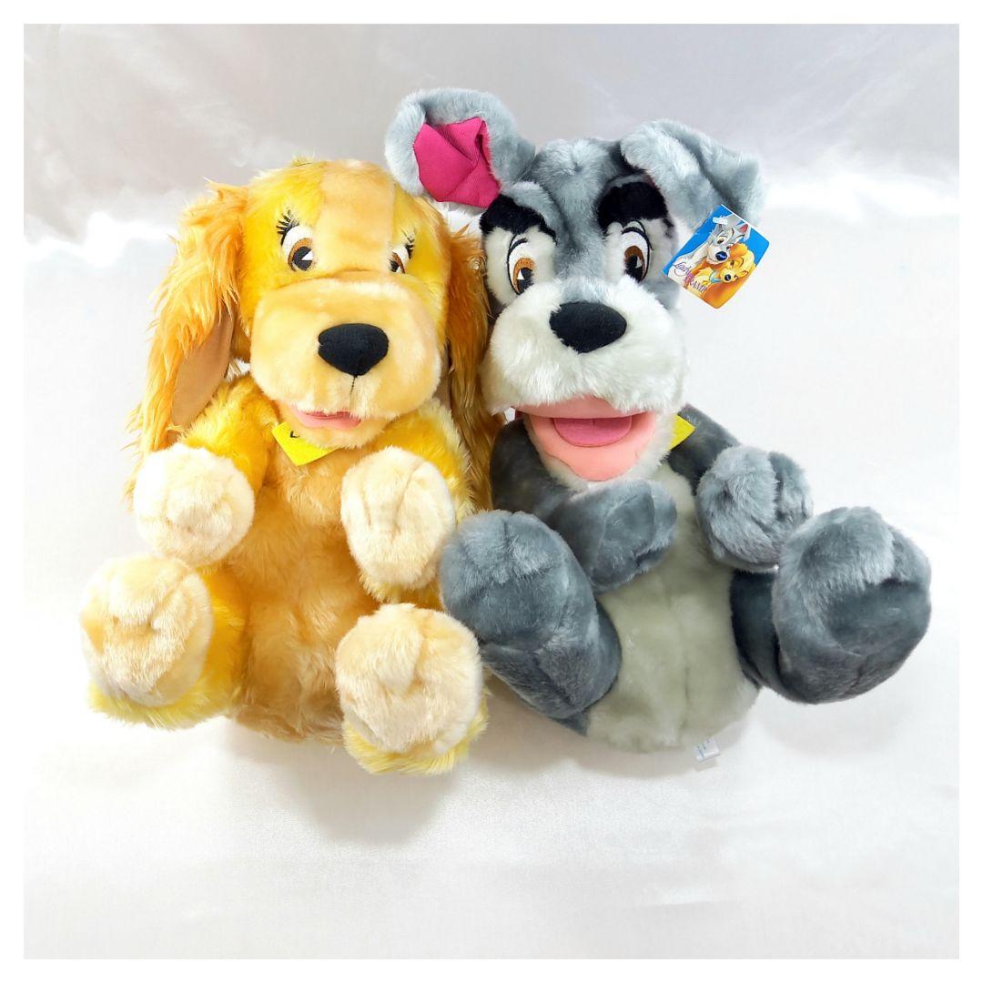 ✧希少✧　Lady and the Tramp(レディ＆トランプ)パペット人形