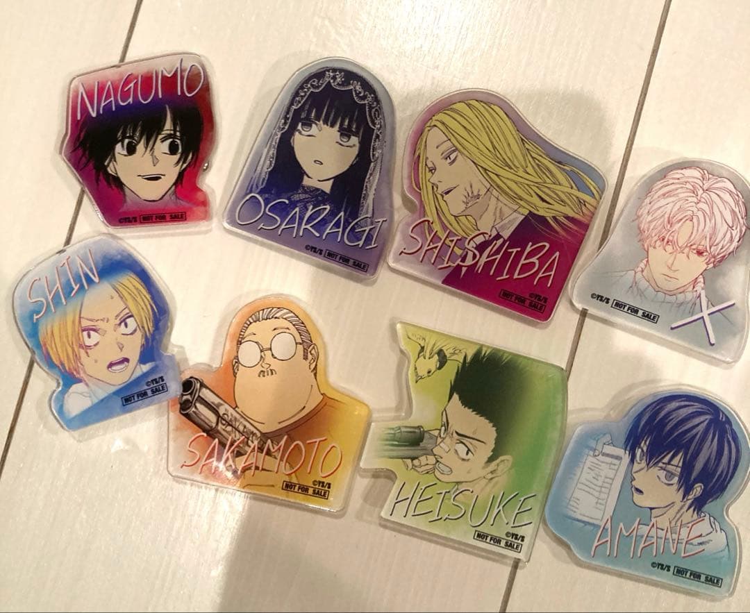 SAKAMOTO DAYSサカモトデイズ17巻懸賞アクリルバッジ