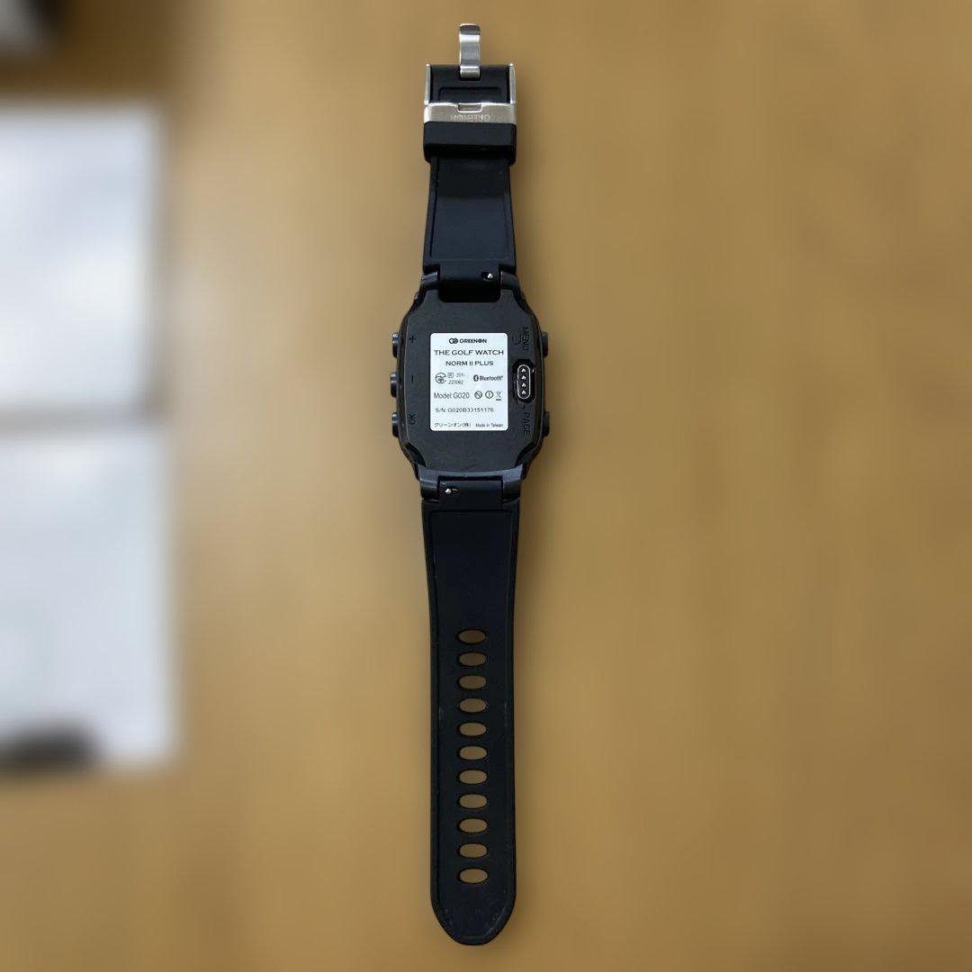 ゴルフウォッチ NORM II PLUS ブラック 美品