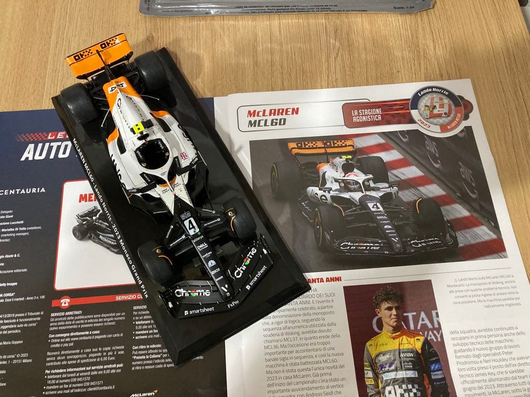 タバコ仕様　日本未発売　ビッグスケールF1 マクラーレン　MCL60 モナコGP