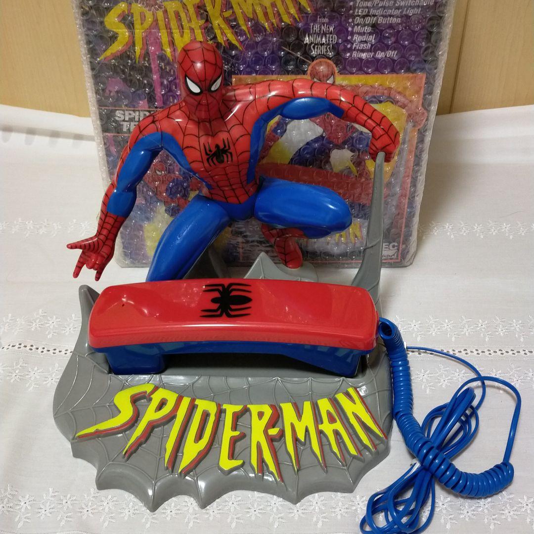 SPIDER-MAN　電話　スパイダーマン