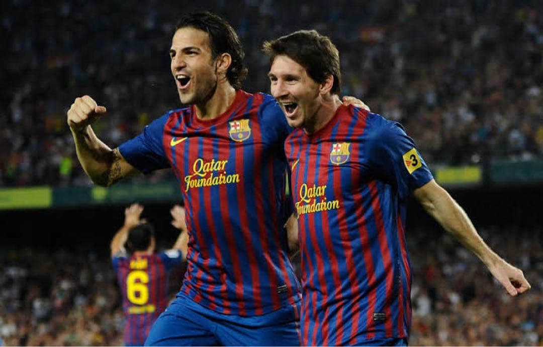 1*9様 R*u様 【美品】FC バルセロナ 11/12 ユニフォーム セスク・