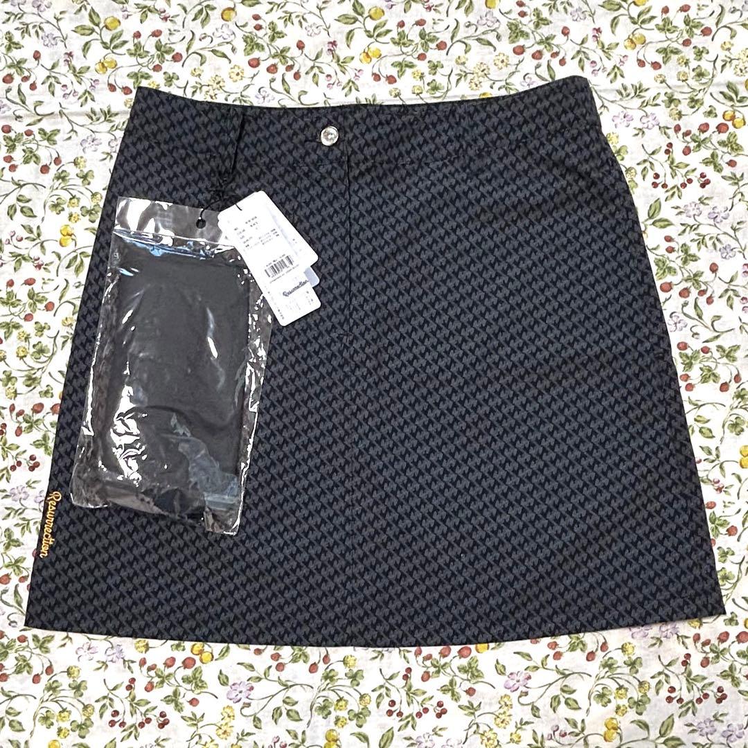 Resurrection GMフルパターンスカート ブラック サイズS