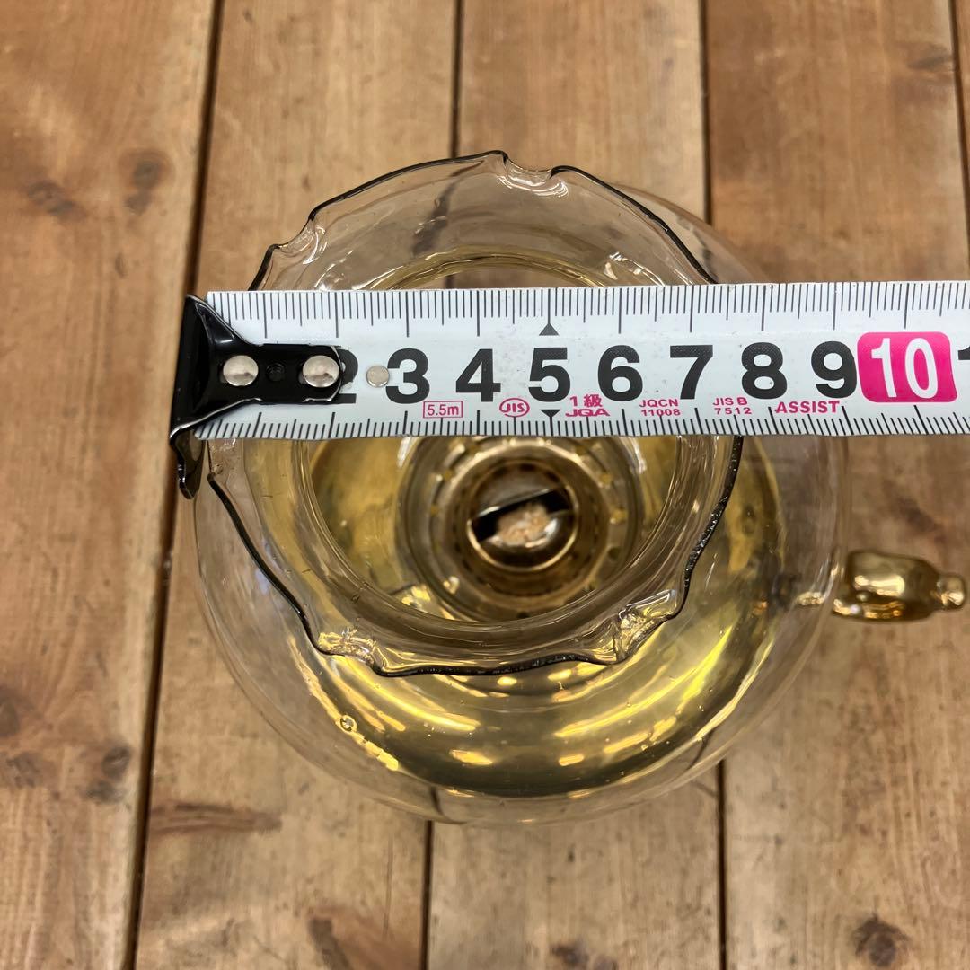 ビンテージ レトロ ガラス製 ランタン オイルランプ ガラスランプ 照明器具