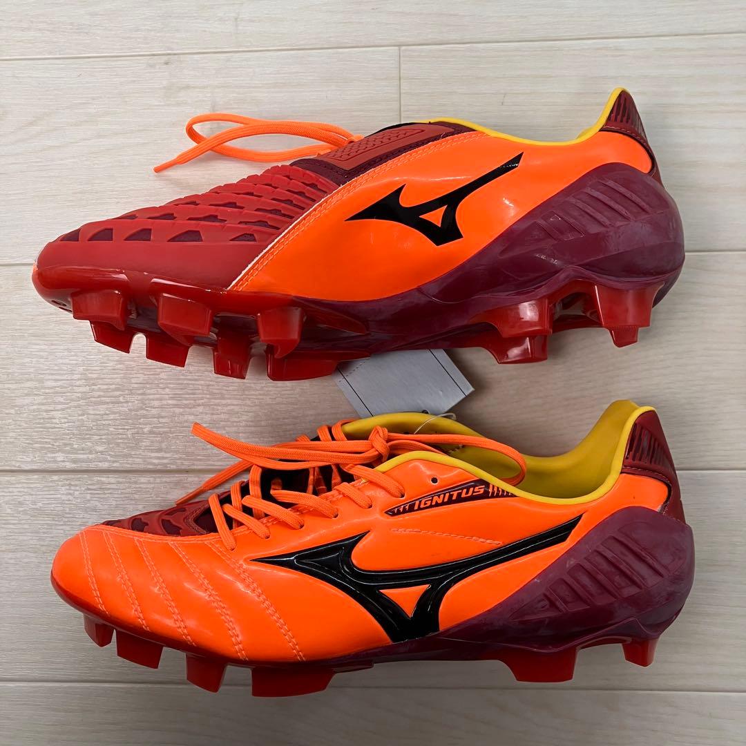 MIZUNO ウエーブ イグニタス 3 SL オレンジ 本田圭佑着用 26cm