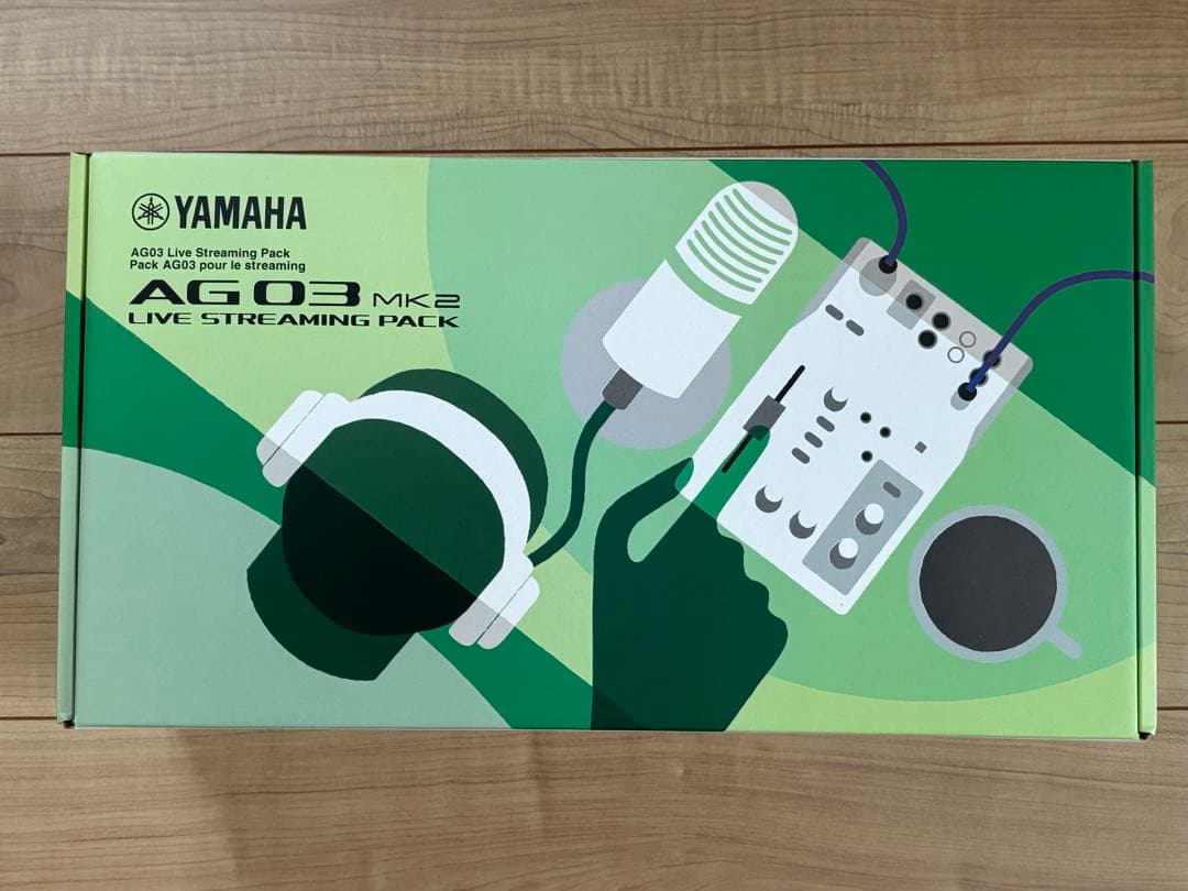 YAMAHA AG03 MK2 ライブストリーミングパック スタンド付き