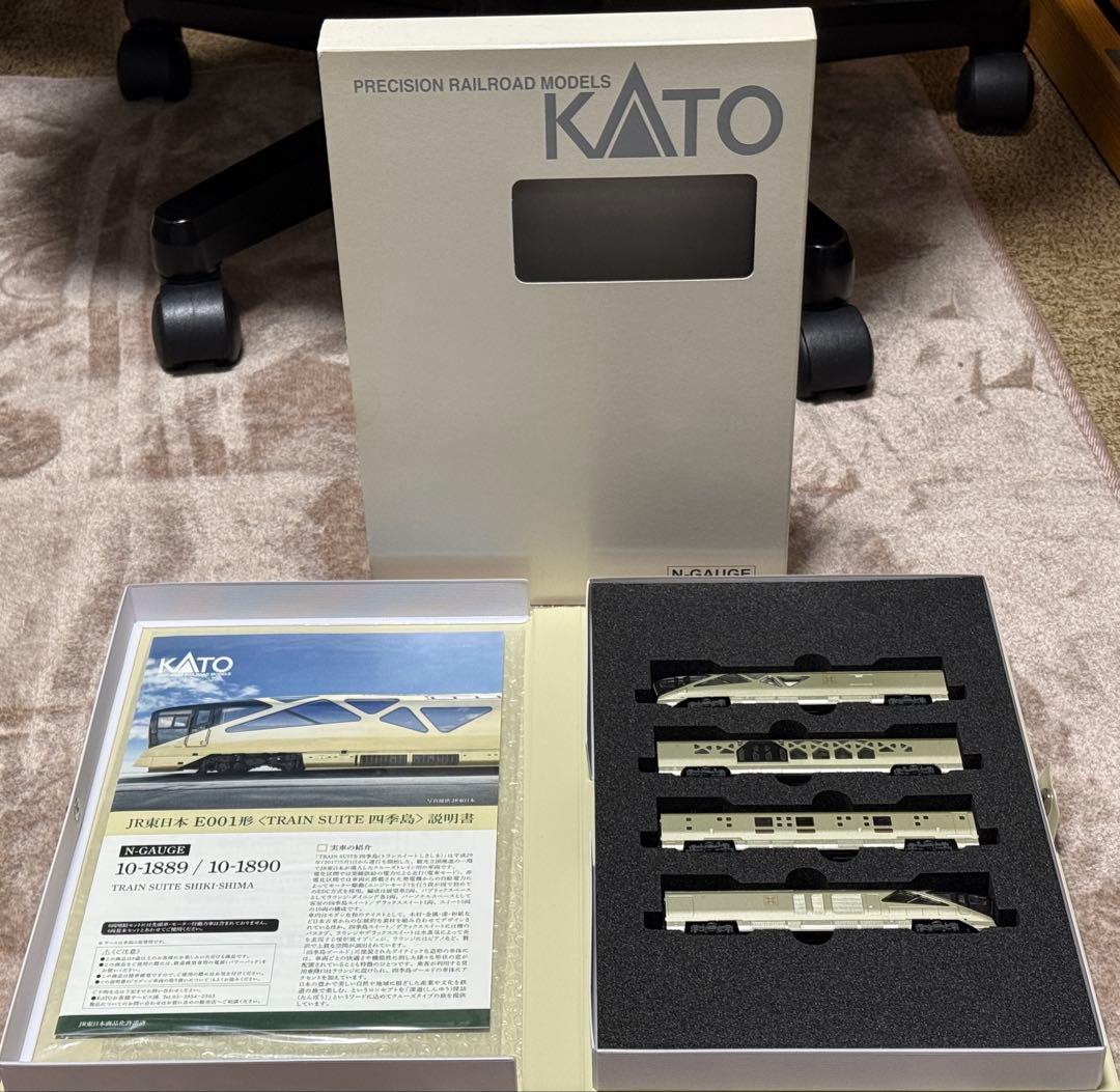 【新品同様】カトー E001系 四季島 4両基本セット 10-1889