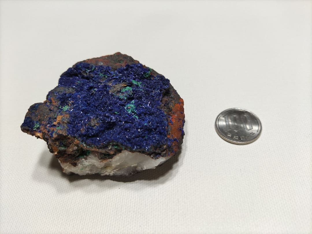 パワーストーン　アズライト　藍銅鉱　原石　天然石　174g　No.978