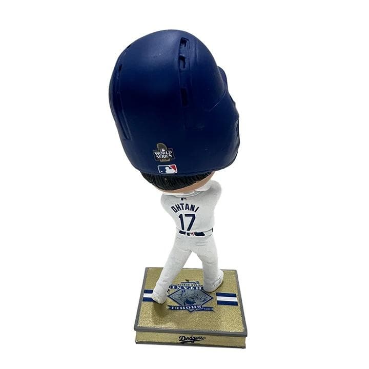 2024体限定 大谷翔平 ドジャース バブルヘッド 世界一記念ホワイト/ゴールド