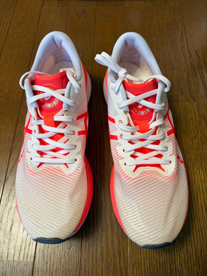 アシックスマジックスピード3 27.0cm ホワイト/レッド