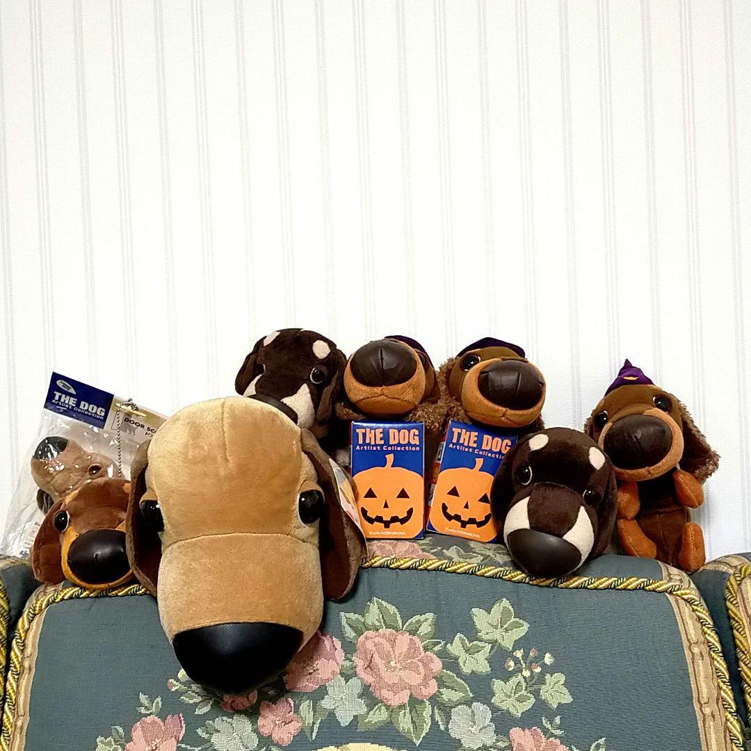 未使用★THE DOG ぬいぐるみ 12点セット クリスマスリース 全部ダックス