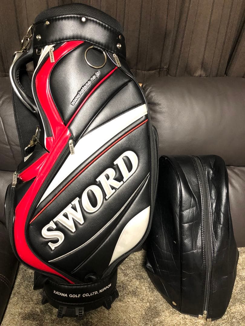 【送料込み】ソード　キャディバッグ　SWORD ゴルフバッグ