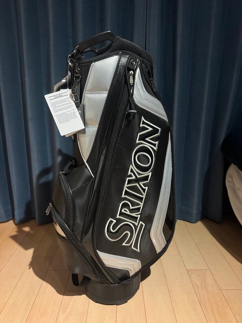 Srixon キャディバッグ ブラック/シルバー