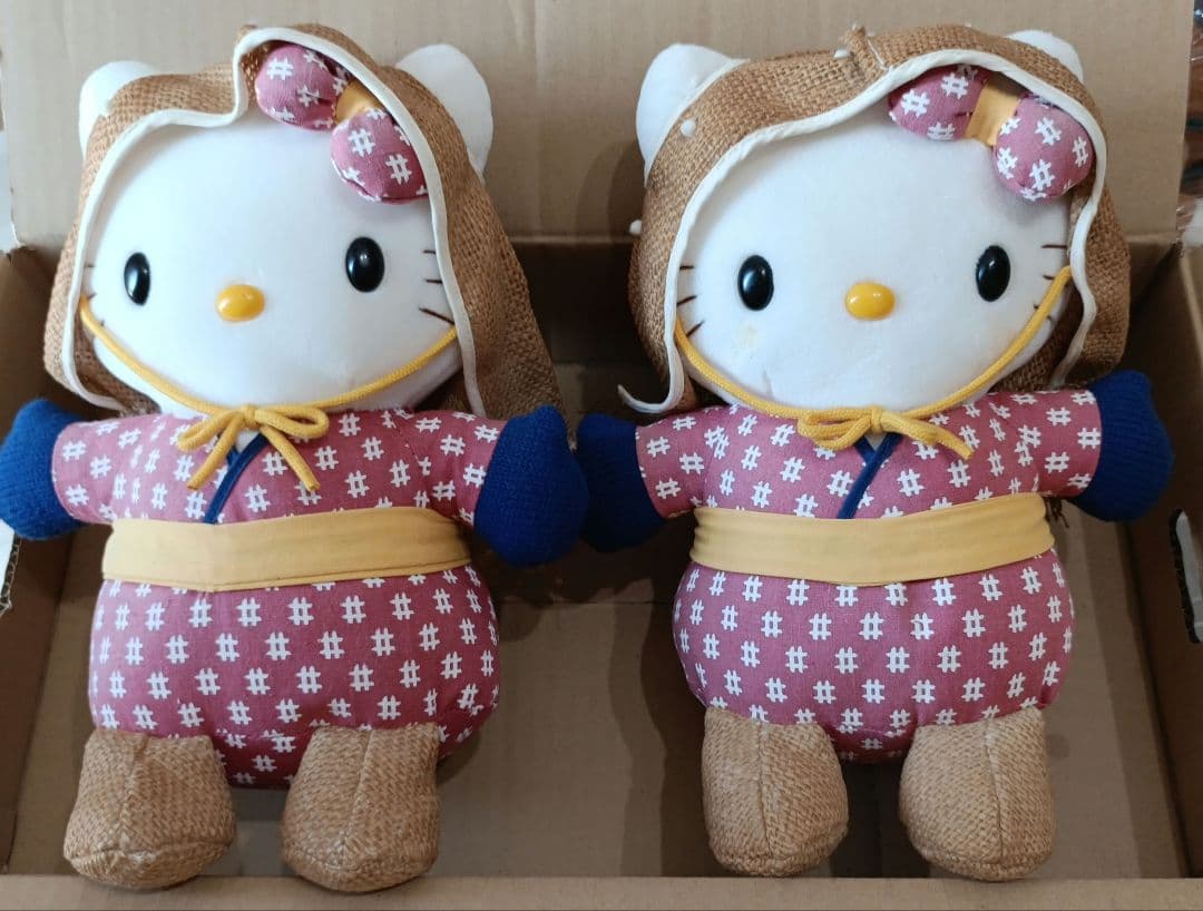 当時物★レア★希少★ハローキティ★雪ん子★ぬいぐるみ★ご当地★セット