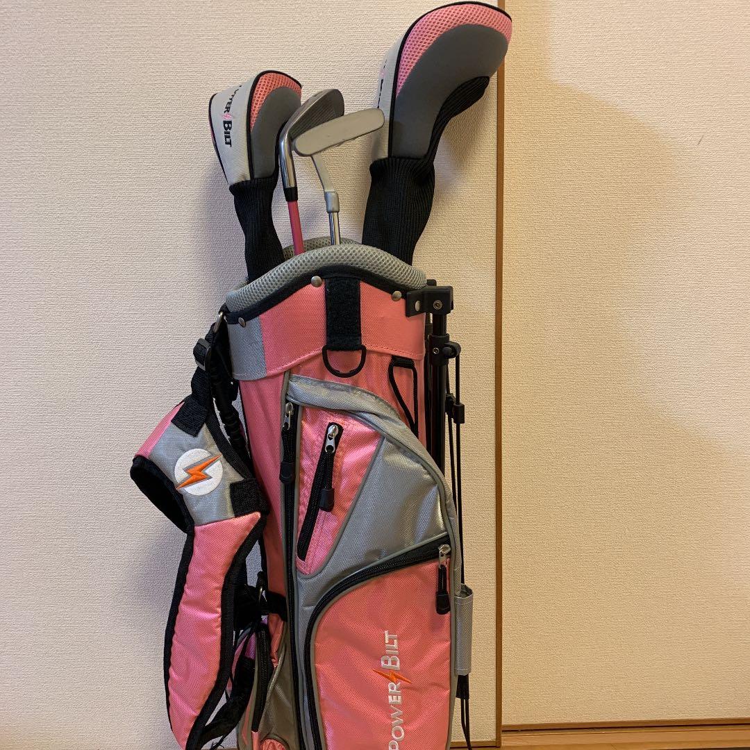キャディバッグ ゴルフバッグ　キッズ　子供用　power bilt