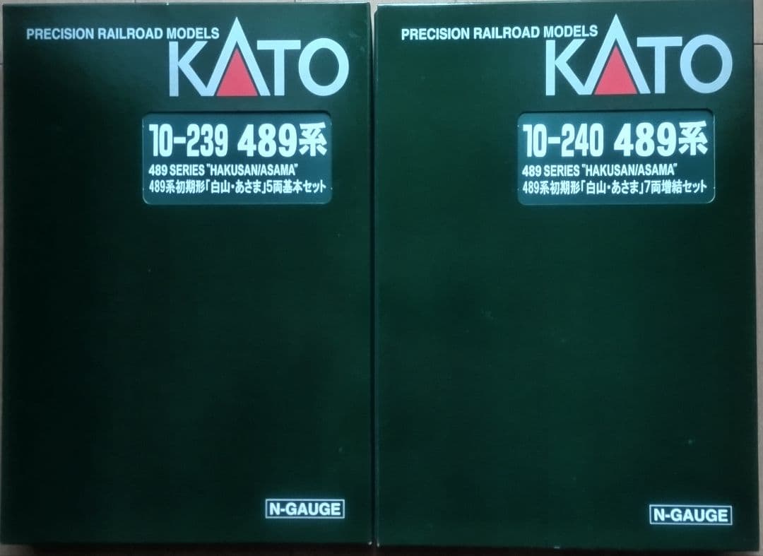 KATO 489系初期形「白山・あさま」基本S＋増結S