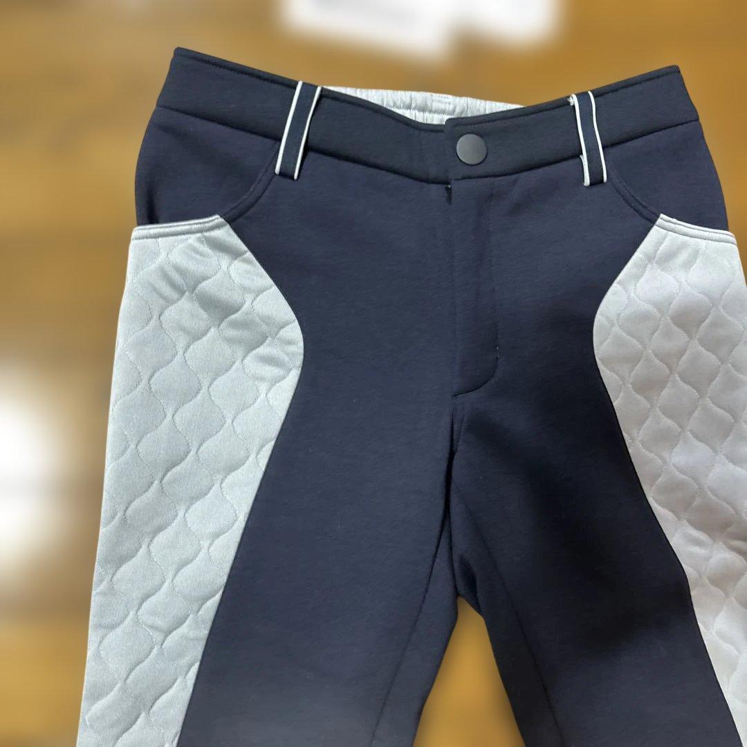 ディセンバーメイ レディースグレー ✖️ネイビーパンツ Sサイズタグ付き新品未使用