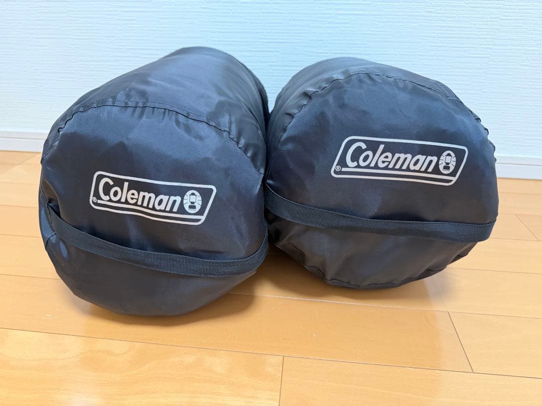 【コールマン4個セット】寝袋 ノースリム2個 ＆ ハイブリッド2個冬キャンプ対応