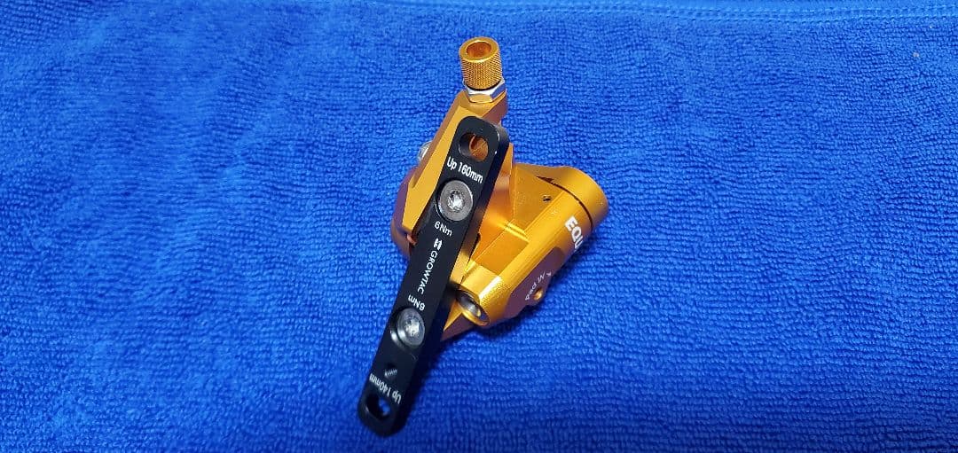 GROWTAC イコール ディスクブレーキ ゴールド フラットマウント