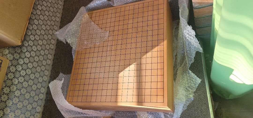 木製囲碁盤 未使用