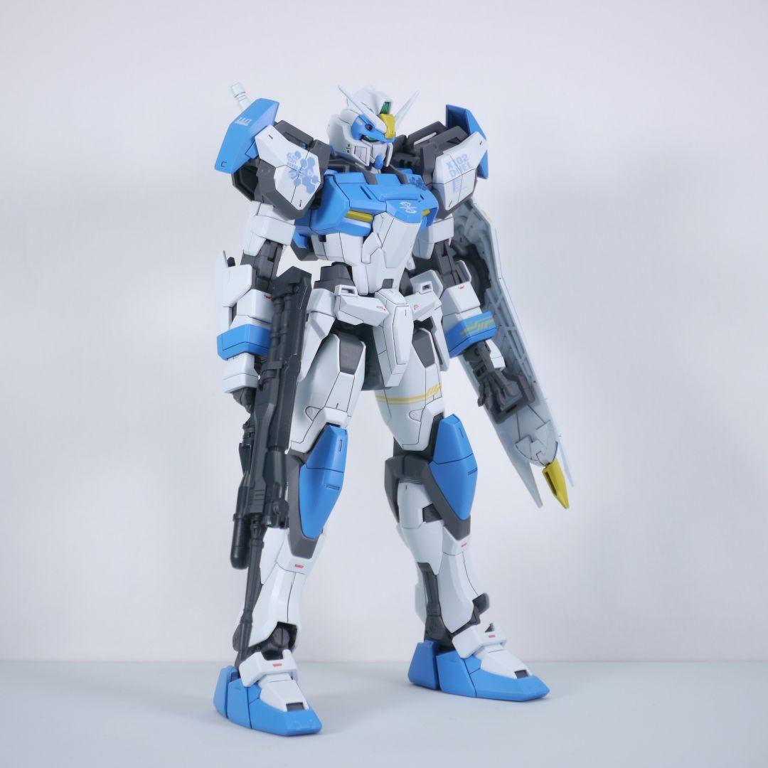 MG デュエルガンダム 塗装 完成品 バンダイ ガンプラ 1/100