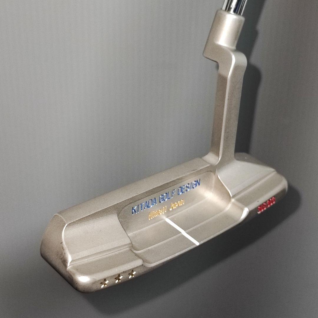 美品 KITADA GOLF DESIGN KP-2F パター レフティ 左打ち
