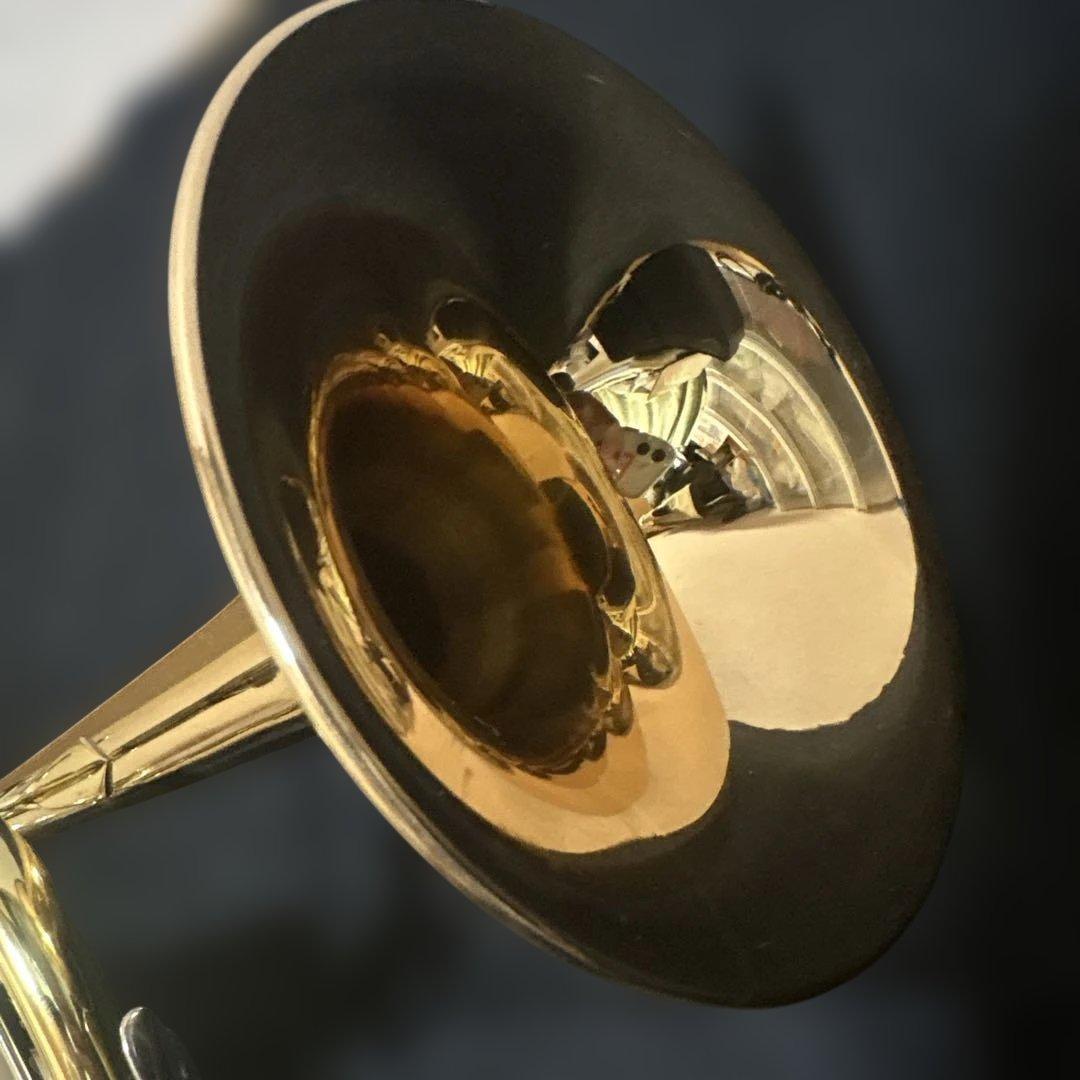 YAMAHA YTR-8335G改 （NYマローンパイプ／支柱1本）