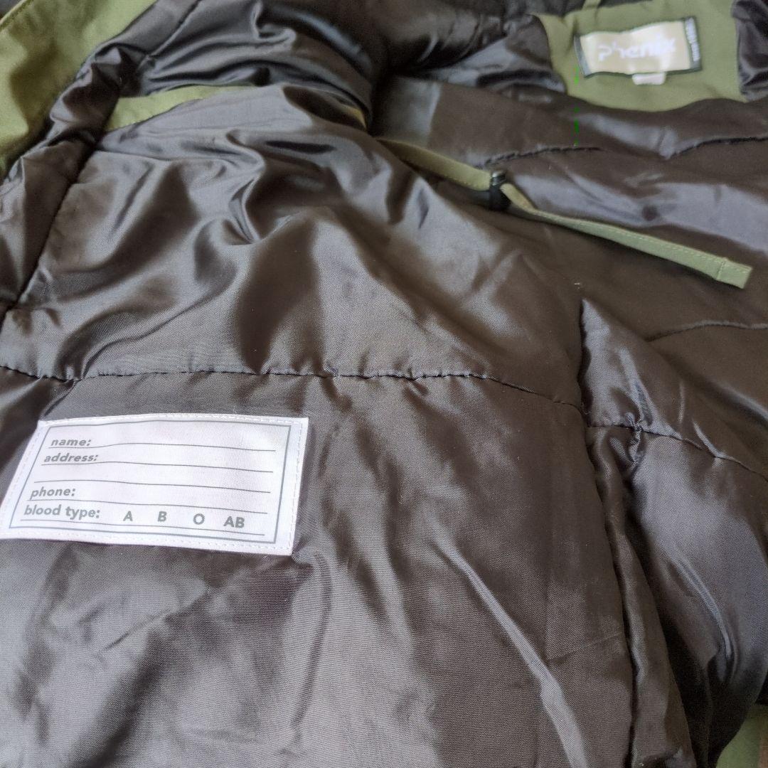 フェニックス スキーウェア 上下セット カーキ　130 140 150