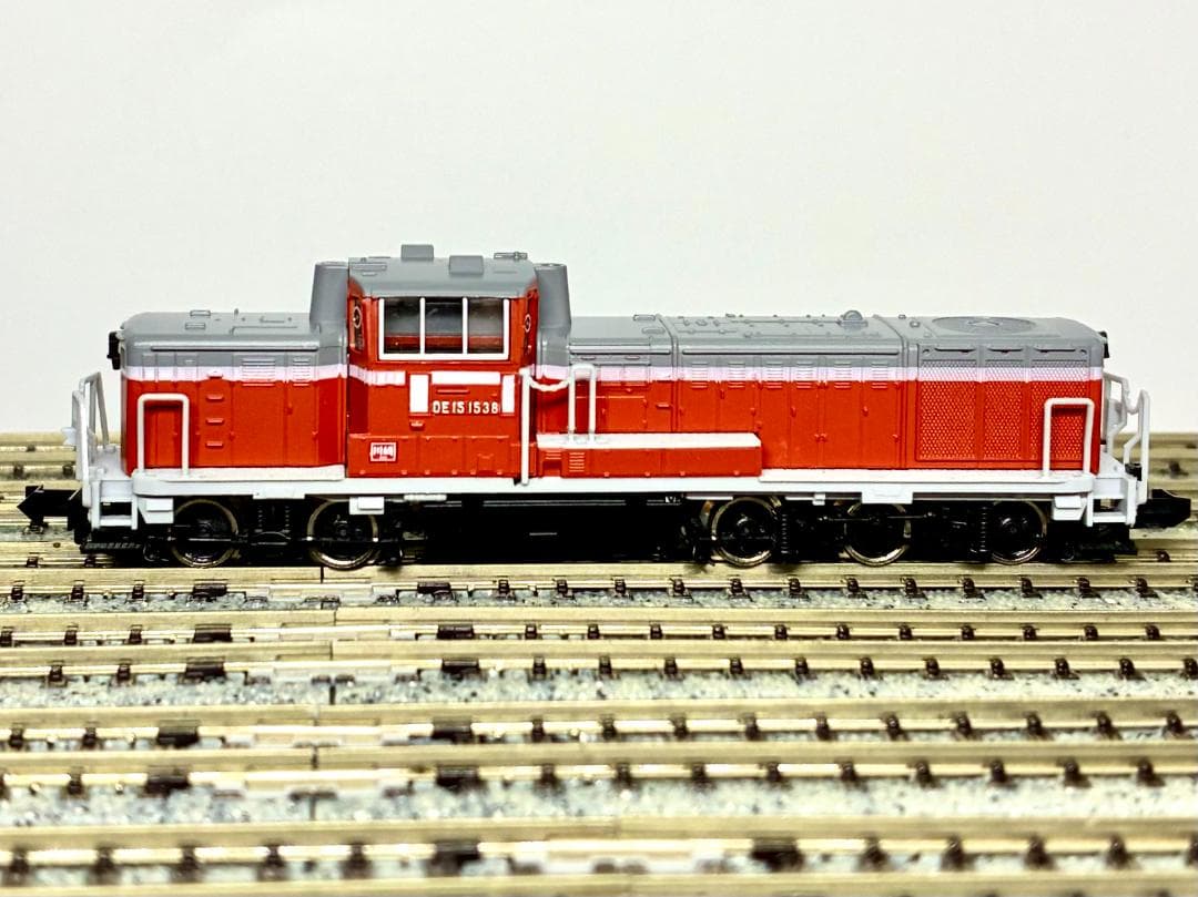 ＊複線形両頭式ラッセルモデル＊ TOMIX 2211『DE15 1538号機』