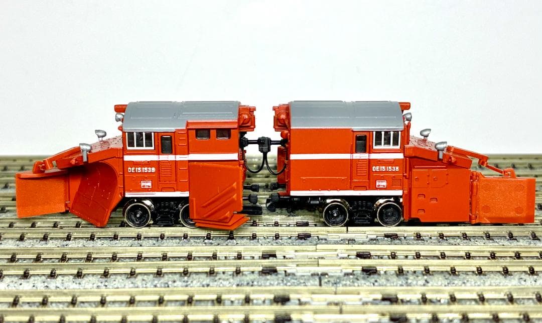 ＊複線形両頭式ラッセルモデル＊ TOMIX 2211『DE15 1538号機』