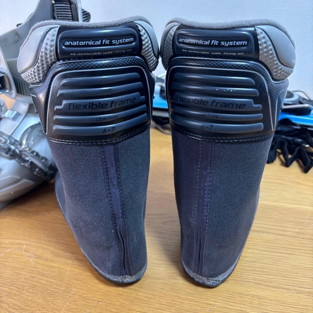 メンズ　ショートスキーセット　ファンスキー　ニシザワ　ケスレー25-25.5cm