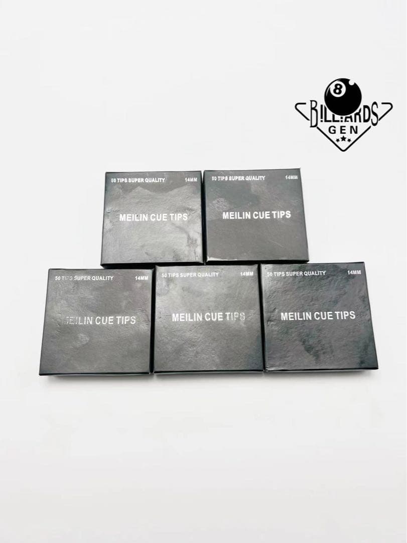 ★ビリヤードハウスキュー 専用タップ MEILIN 牛革14MM単層 お得50個