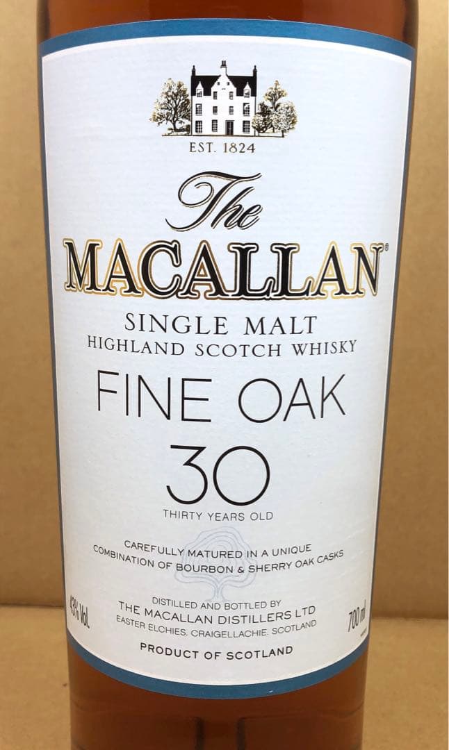 The MACALLAN　マッカラン 30 年 ファインオーク 　新品