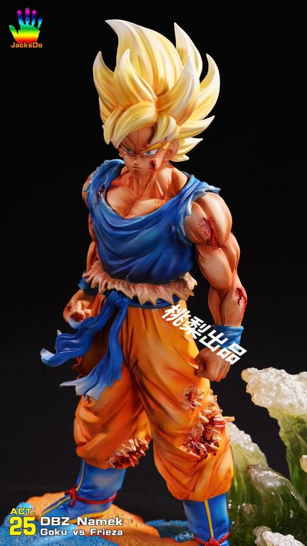 新品未開封『ドラコンボール』 　フリーザ＊　孫悟空　 ガレージキット スタチュー