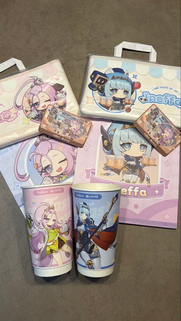 原神 LiHO TEA コラボ シンガポール ノベルティ セット