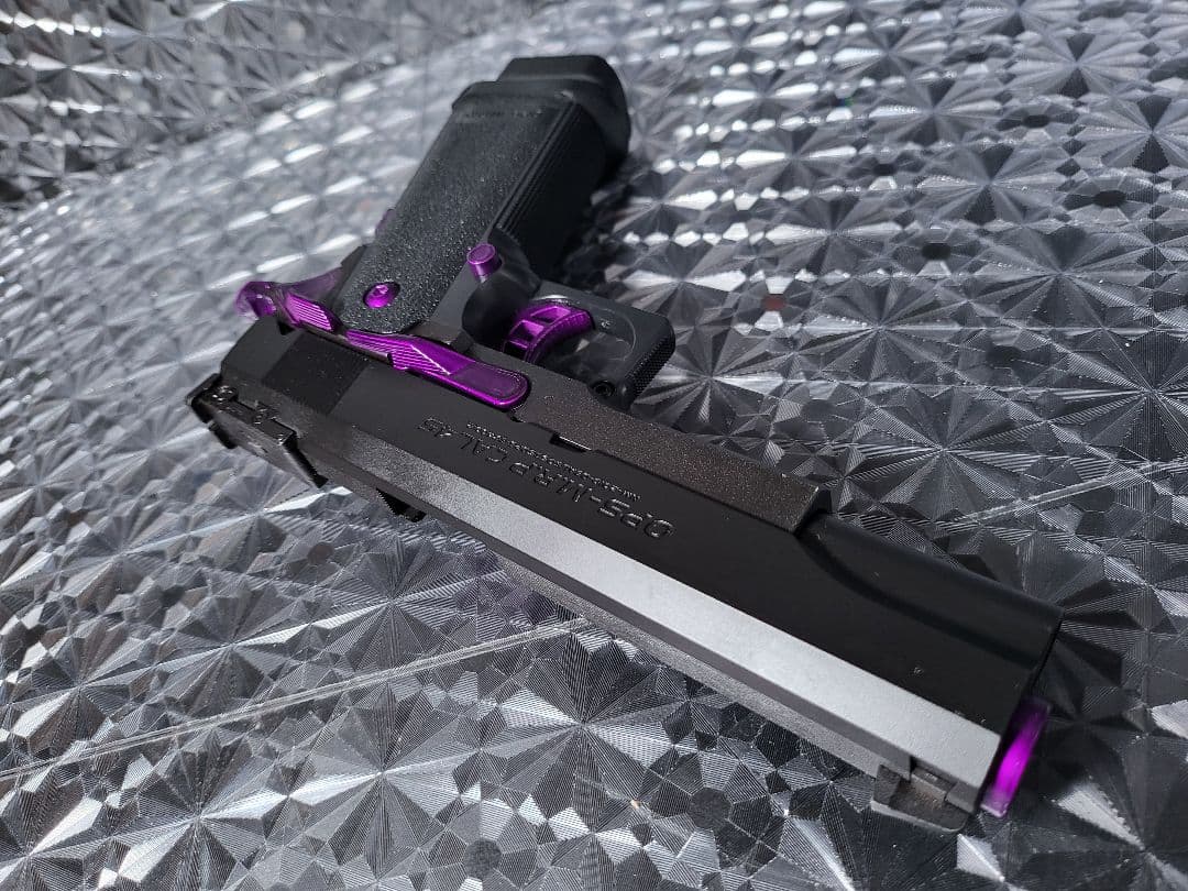 ハイキャパ5.1　GBB　アルマイトパープル　東京マルイ　ガスブローバック