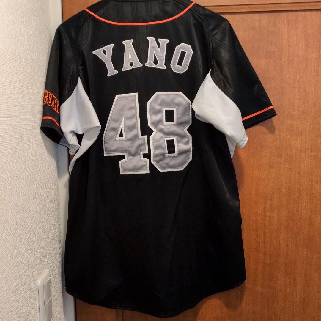 adidas ジャイアンツ Mサイズ 矢野謙次 48番 刺繍ユニフォーム