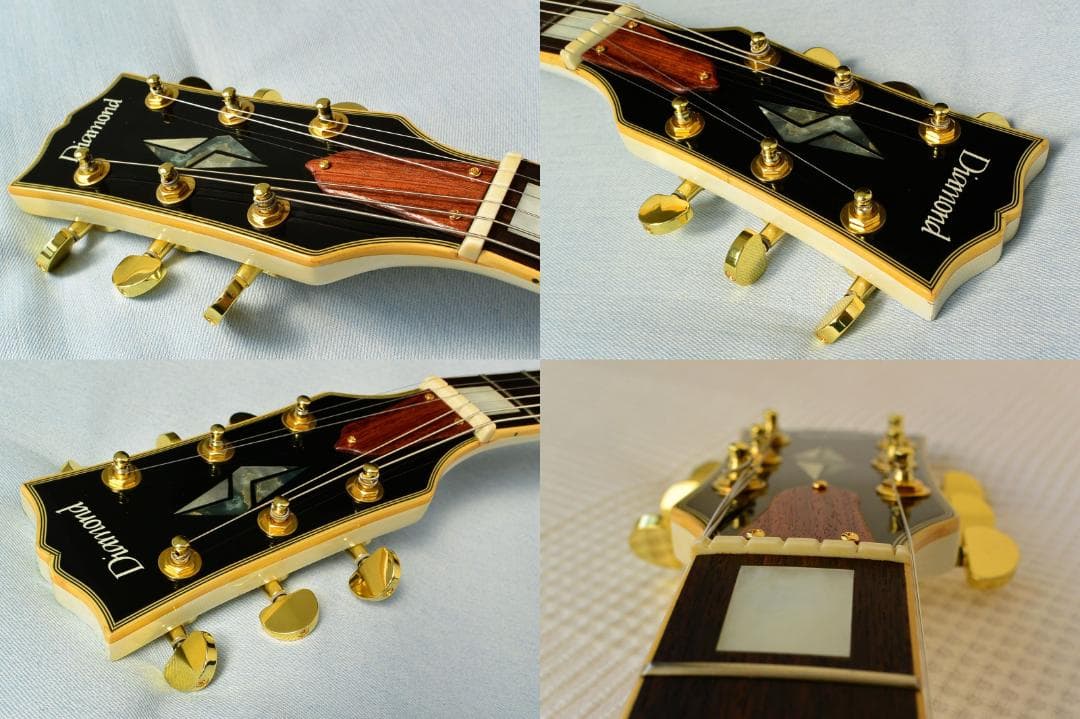 Diamond by Aria 70年代 3PU ビグズビー レスポールカスタム