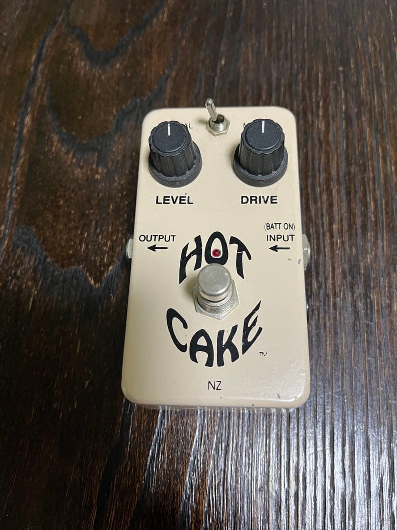 HOT CAKE ギターエフェクター 製作者直筆サイン入り