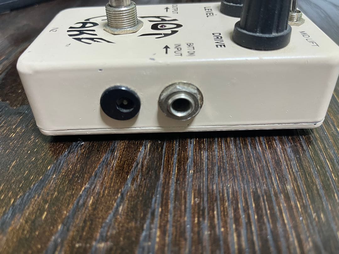 HOT CAKE ギターエフェクター 製作者直筆サイン入り