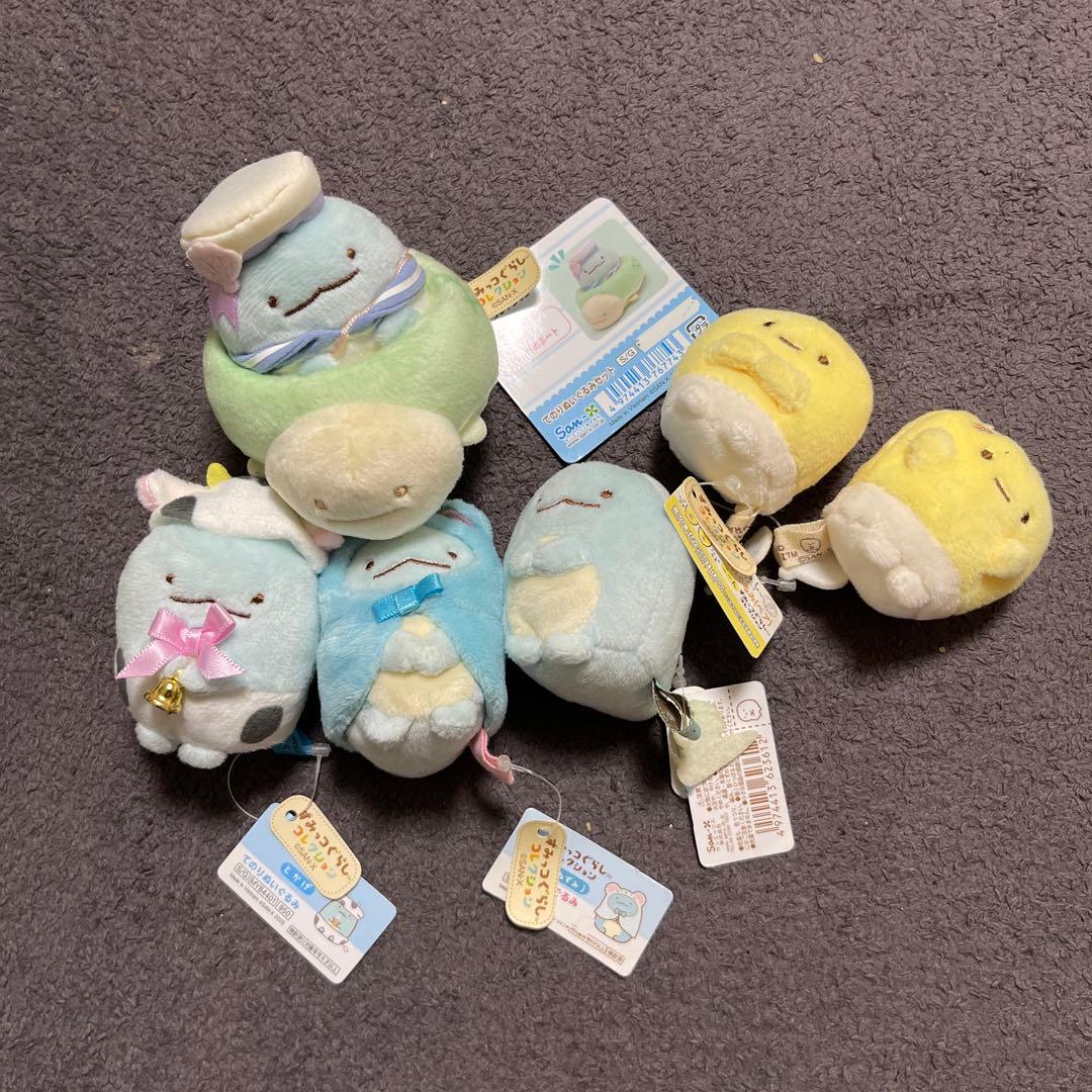 すみっコぐらし/てのりぬいぐるみ・ぬいぐるみ/新品タグ付き/まとめ売り