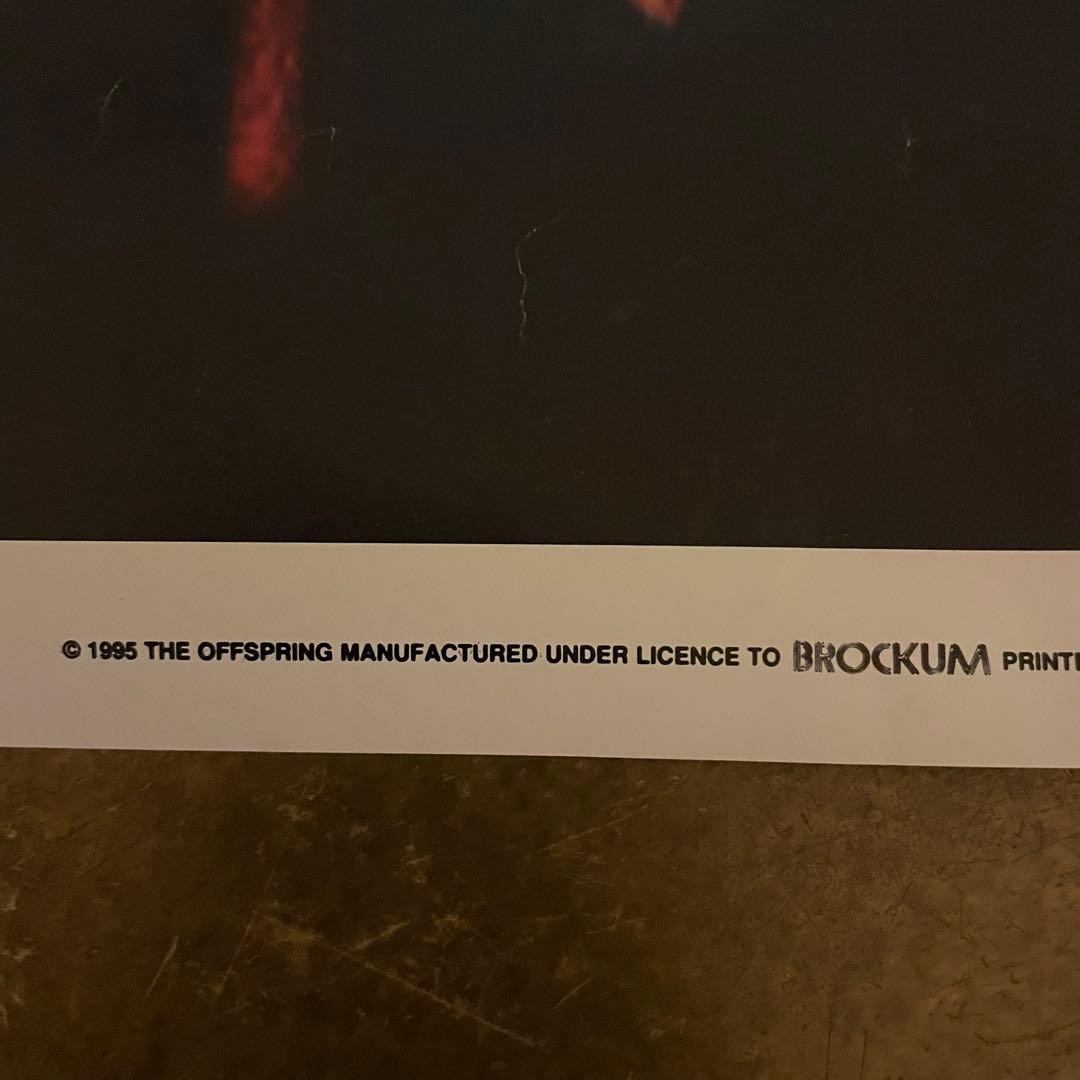 90s デッドストック OFFSPRING 大判ポスター
