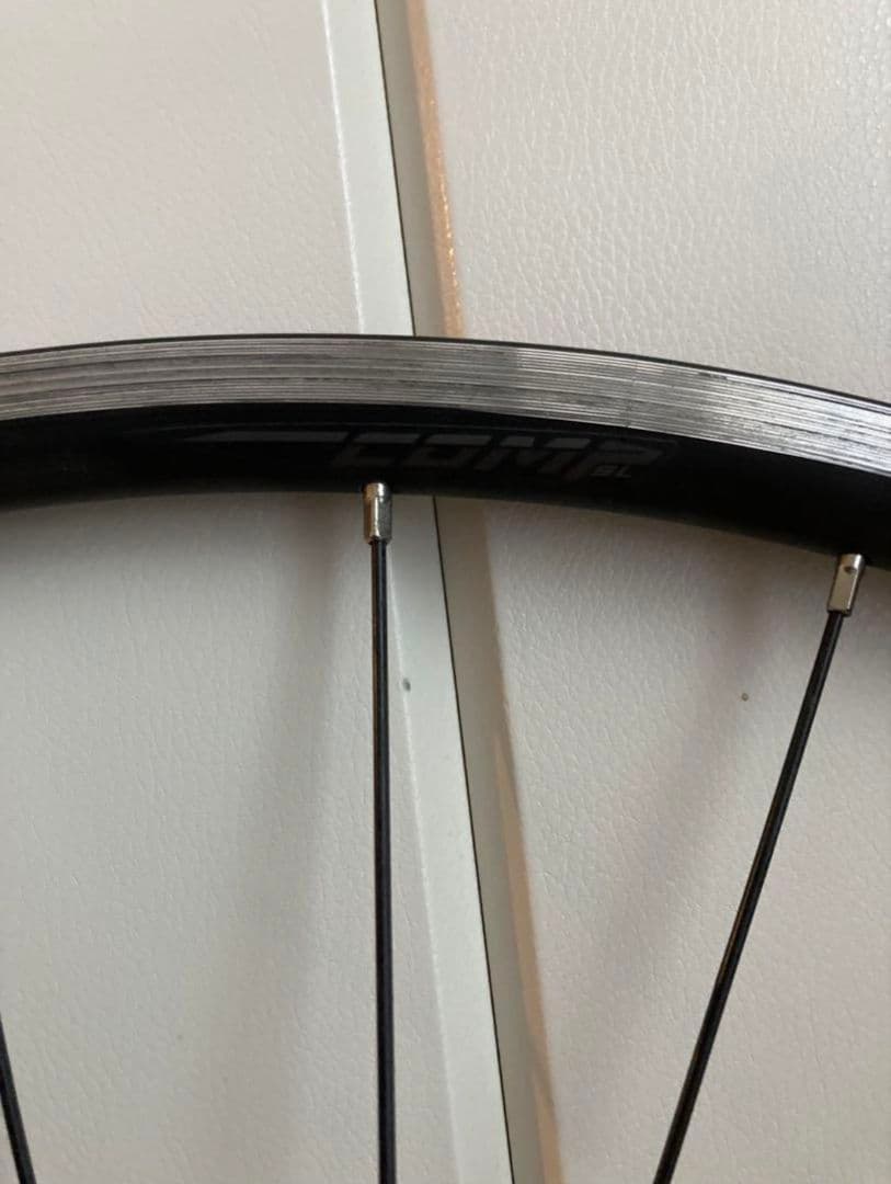 クリンチャータイヤ用ホイール ブラック