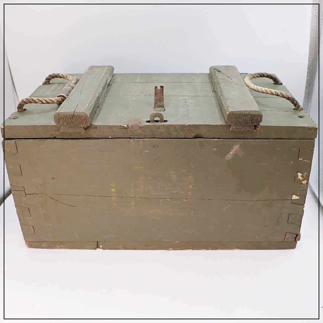 スウェーデン軍｜アンモボックス｜ BX181UN BOX 木箱 収納ケース