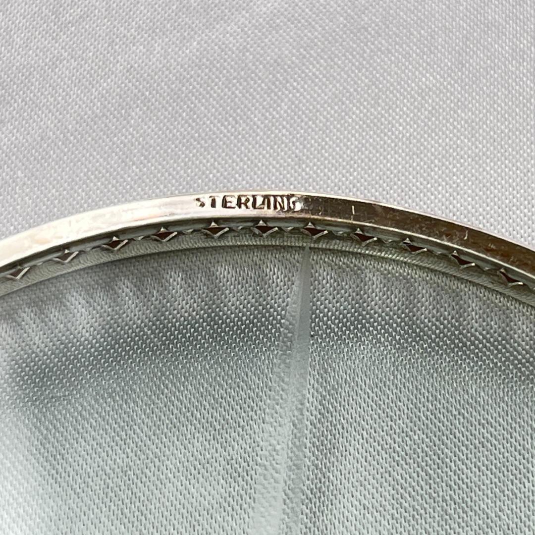 【純銀/ガラス】ワイングラスコースター 6枚 スターリングシルバー