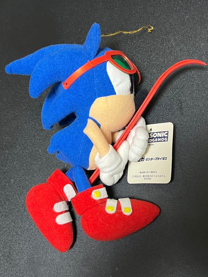 セガ　ソニック・ザ・ヘッジホッグ　スキー　ぬいぐるみ